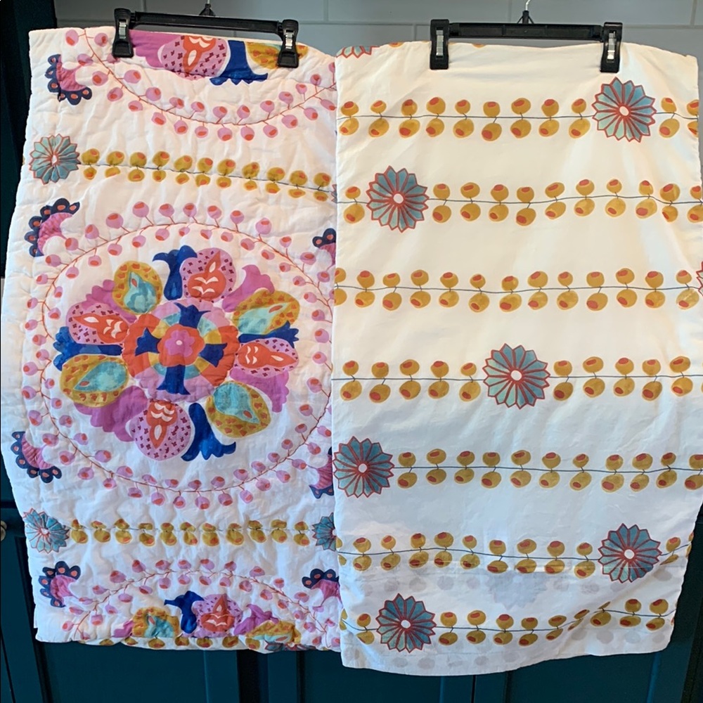 Delissa printed shams from Anthropologie (set of 2)